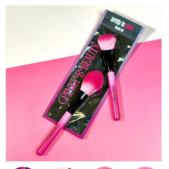 3/$30 Pretty in Pink Brush Set - Picture 2 of 7